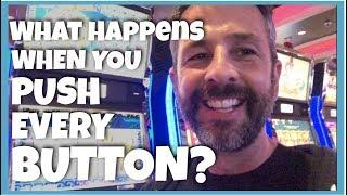 EVERY BET COMBINATION POSSIBLE! • PUSH EVERY BUTTON on SUN AND MOON SLOT MACHINE!