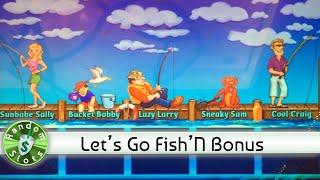 Let's Go Fish'N slot machine Bonus
