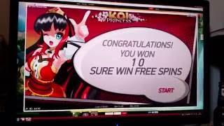 Koi Princess Online Quick Free Spins Bonus