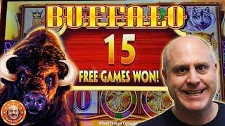 I •BIG BUFFALO BONUSES! •Exciting Jackpot Wins on Buffalo!