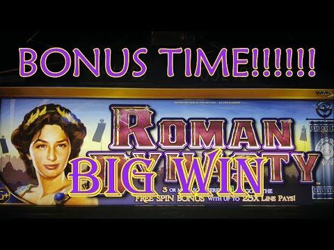 ~TBT~ *Very Nice WIN* WMS Roman Dynasty | Slot Machine Bonus