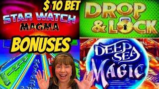 Winning! $10 Bet Star Watch Magma Bonuses-Deep Sea Magic