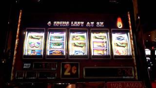 Hot Hot Respin 2 cent slot machine Bonus Win at Sands Casino
