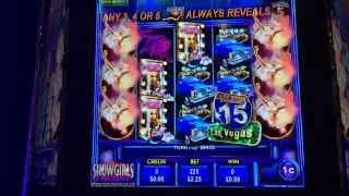 LIVE PLAY on "SHOWGIRLS" Slot Machine Bonus