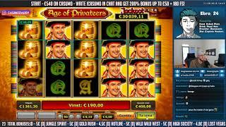 HUGE WIN!! Age of Privateers Big Win - Casino Games - Slots