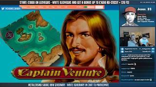 Captain Venture BIG WIN - RETRIGGERS!! Whats your max spins on this??