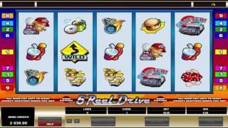 Free 5 Reel Drive Slot by Microgaming Video Preview | HEX