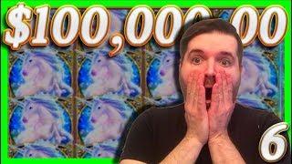 $100,000.00 In SLOT MACHINE 1/2 JACKPOTS •6• Slot Machine BIG WINNING W/ SDGuy1234