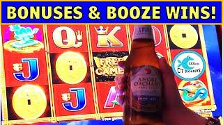 WINS ARE SWEETER WITH DRINKS! ★ Slots ★ ★ Slots ★ SLOT WINS @ FOXWOODS! CHOY COIN DOA SLOT MACHINE, 
