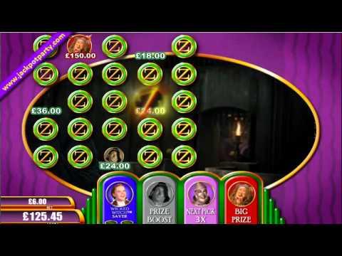 £414 BIG WIN (69 X STAKE) WIZARD OF OZ: RUBY SLIPPERS ™ BIG WIN SLOTS AT JACKPOT PARTY