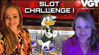 $150 VGT SLOT CHALLENGE VS STACEY’S HIGH LIMIT SLOTS ON 9 LINER ••LUCKY DUCKY FREE SPINNING!••