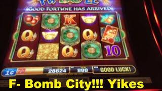 An F-Bomb Slot Machine Tantrum to End all Tantrums - Love it