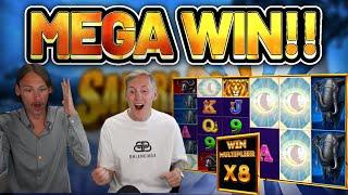 MEGA WIN!!! Safari Gold BIG WIN - Casino Slots from Casinodaddys live stream