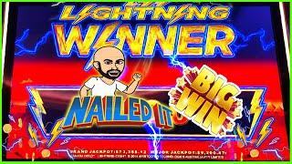 DOUBLE UPS! BIG ORBS LEADS TO BIG WINS ON LIGHTNING LINK HIGH LIMIT SLOTS