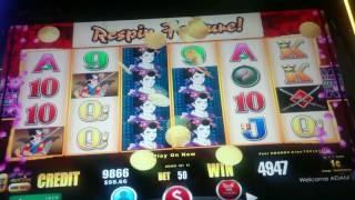 BIG WIN - Samurai's Honor Respin Bonus Slot Machine - Line Hit