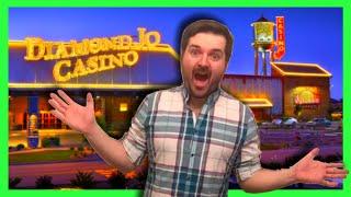 I HAD AMAZING LUCK AT Diamond Jo Casino! Winning on Slots W/ SDGuy1234