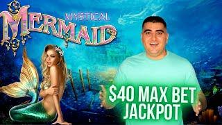 HANDPAY JACKPOT On High Limit Mystical Mermaid Slot Machine | SE-1 | EP-24