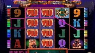 WOLF RUN Video Slot Casino Game with a FREE SPIN BONUS