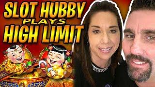 Slot Hubby SAVES THE DAY with his MAX BET High Limit Quick hit BONUS !!