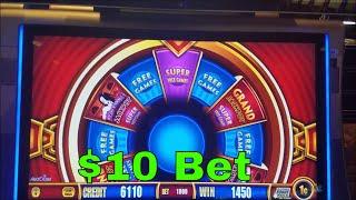 WICKED WINNINGS 2 Slot Machine Bonuses Win With $6 and $10 Max Bet !!! Wonder 4 Slot