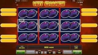 Novomatic Novoline Hot Chance Double Up Feature Fruit Machine Video Slot