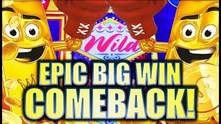 •EPIC BIG WIN COMEBACK!!• • GOLD BONANZA Slot Machine Bonus (Aristocrat)