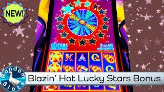 New⋆ Slots ⋆️Blazin' Hot Lucky Stars Slot Machine Bonus