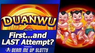 DuanWu Slot - First and Last Attempt?  Live Play, Free Spins and Picking Bonus in New Bally's game