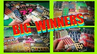 AMAZING BIG WINNERS...SCRATCHCARDS........FANTASTIC AMOUNT OF SCRATCHCARDS.......