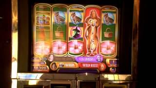 WOZ Ruby Slippers slot bonus win at Parx Casino.I