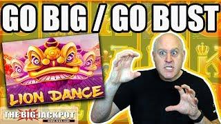 Go BIG or Go BUST! •Lion Dance Slot Machine | The Big Jackpot