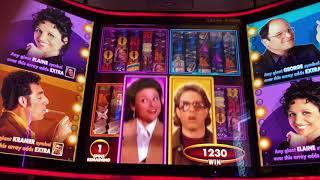 Seinfeld Slot Machine - big bonus win (character bonus)