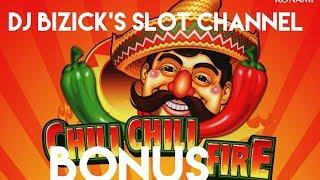 ~*** BONUS ***~ Chili Chili Fire Slot Machine ~ TOO HOT TO HANDLE! • DJ BIZICK'S SLOT CHANNEL
