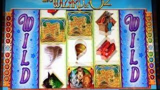 Wizard of Oz Slot Machine | WMS - Big Win! Glinda Wild Reels (Nickels)