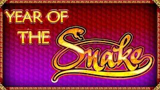 Year of the Snake Slot - BIG WIN RETRIGGERS, AWESOME!!!