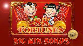 BIG WIN - 88 FORTUNES - FUN @ CURACAO - Slot Machine Bonus