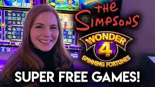 Wonder 4 Spinning Fortunes Slot Machine! SUPER FREE GAMES!