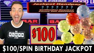 NON-STOP $100 SPINS ⋆ Slots ⋆ BIRTHDAY JACKPOT at Live! Casino Maryland!