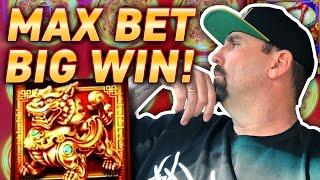 SLOT HUBBY IS BACK WITH A MAX BET BIG WIN BONUS !! HE CALLED IT !!