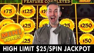 JACKPOT on $25/Spin HIGH LIMIT ⋆ Slots ⋆Dragon Cash Slot Machine