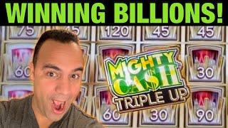 ⋆ Slots ⋆️ Mighty Cash Billions TRIPLE UP EEEEE!! | New Quick Spin Game & 007 CHIP BONUS!!  ⋆ Slots 