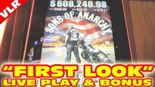 Sons of Anarchy - FIRST LOOK - New Slot Machine Bonus & Live Play