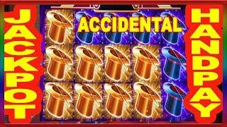 ** ACCIDENTAL JACKPOT HANDPAY ** MUST WATCH ** HOLD ON TO YOUR HAT ** SLOT LOVER **