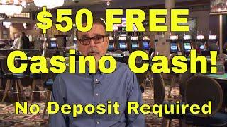 Free $50 Casino Bonus - No Deposit or Credit Card Required!