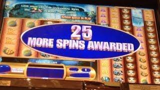 RETRIGGER-BONANZA! Queen Of The Wild 2 Slot Machine Bonus! ~WMS (Queen Of The Wild II)
