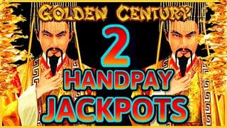 HIGH LIMIT Dragon Link Golden Century (2) HANDPAY JACKPOTS ~ $50 Bonus Round Slot Machine Casino