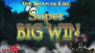 SUPER BIG WIN on The Shaman King - Bally Wulff Slot - 2€ BET!