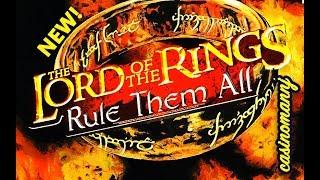 •NEW SLOT!• - LIVE! - LORD OF THE RINGS • "RULE THEM ALL" SLOT - MANY FEATURES! - SLOT MACHINE BONUS