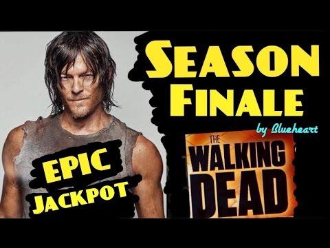 •JACKPOT HANDPAY• The WALKING DEAD slot machine Max Bet EPIC WIN! (YouTubers reaction)