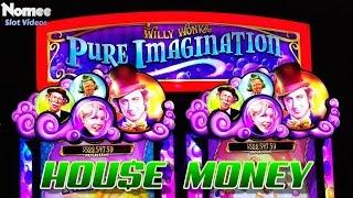 Wonka Pure Imagination Slot Machine - First Play with Bonus - House Money